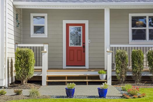 Red door