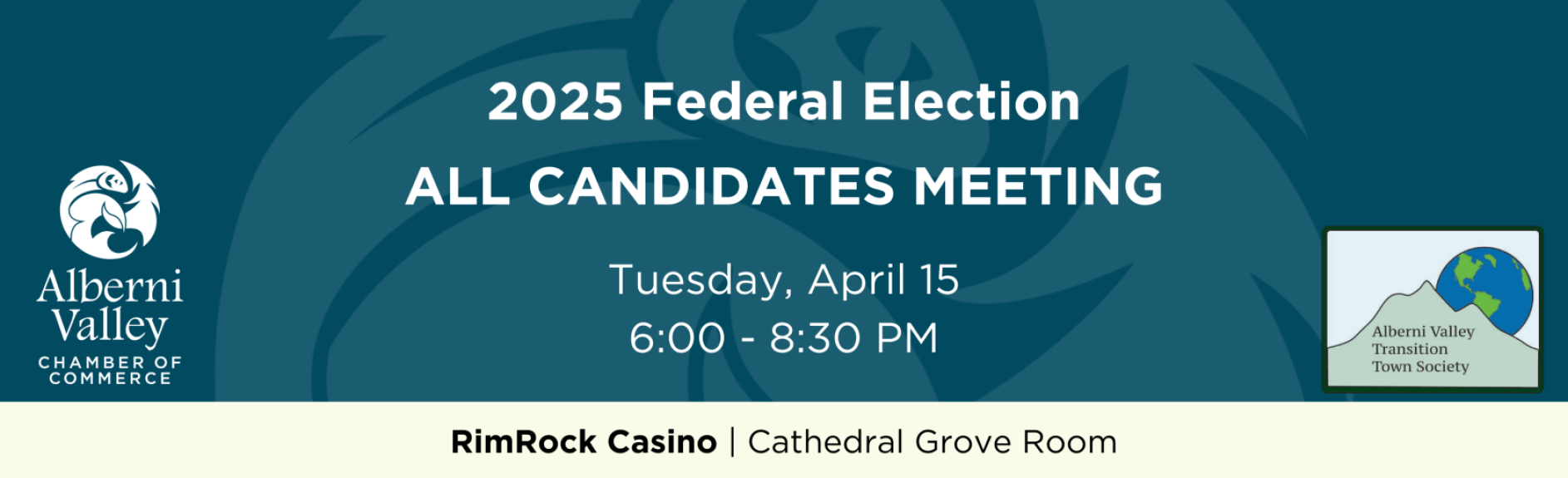 All candidates meeting banner 2025