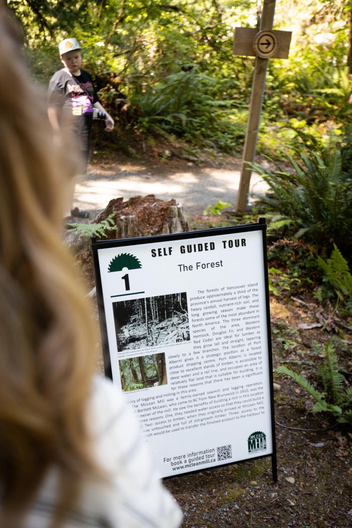 McLean Mill's Signage Program